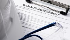 Hail damage insurance claim forms are important after a storm
